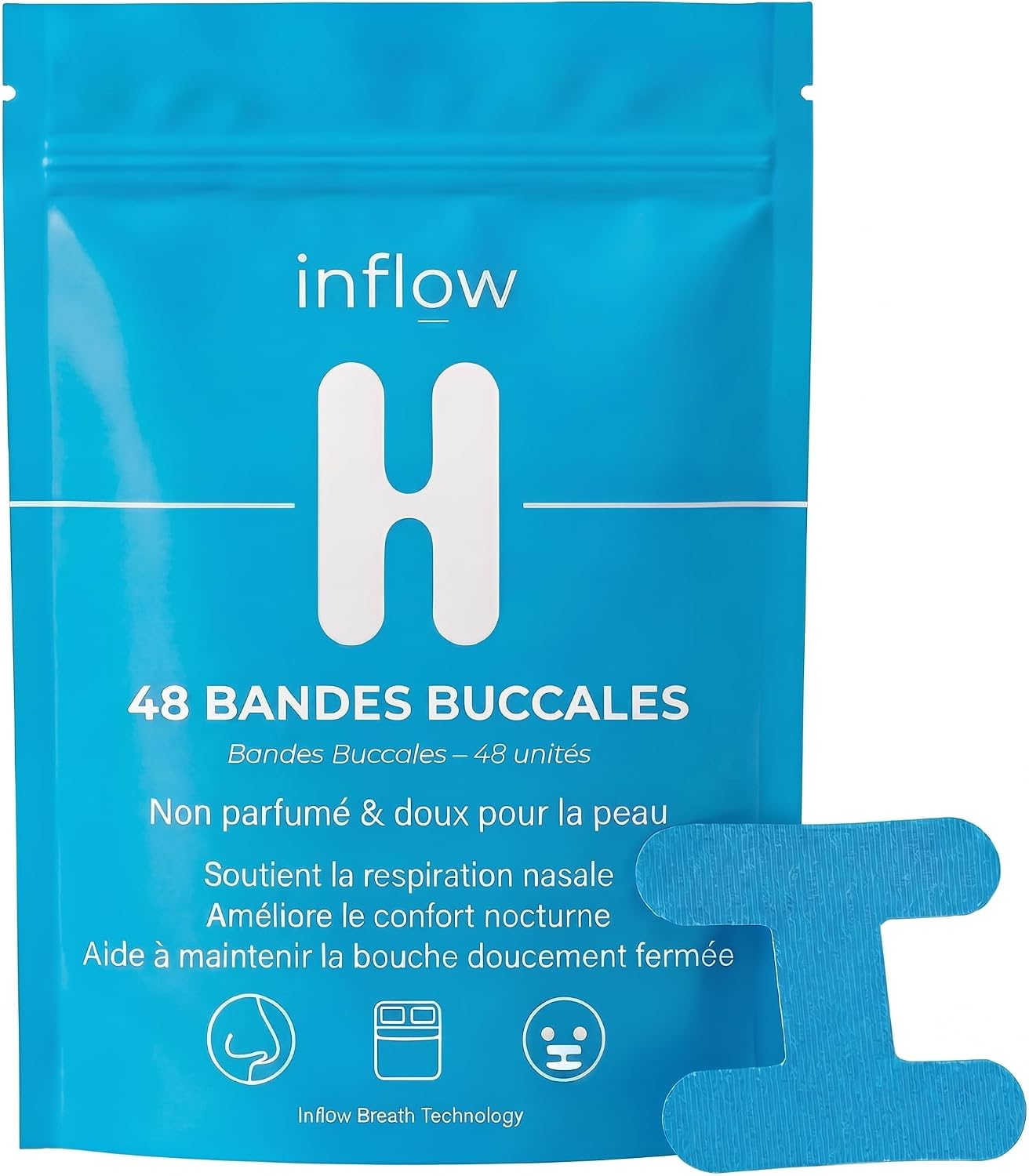 Pack Inflow 48 bandes buccales en H